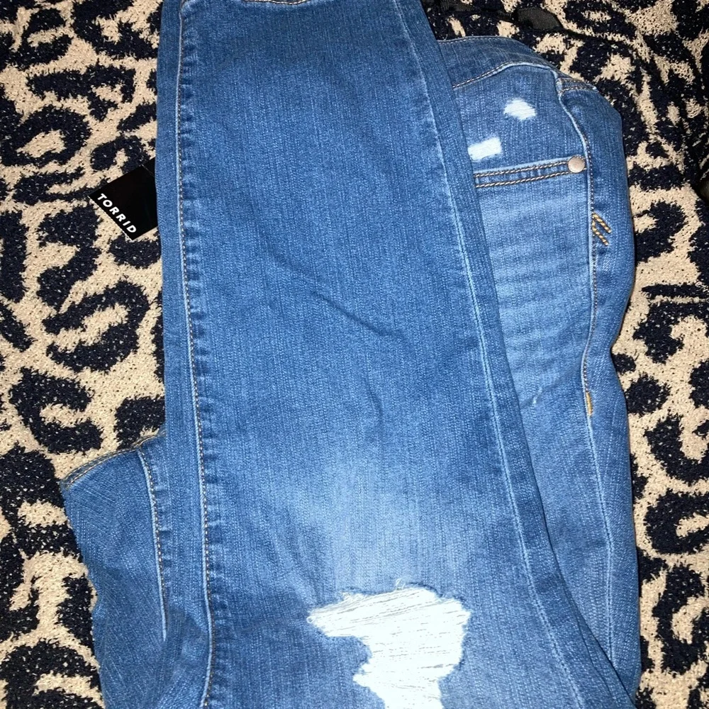 Torrid Perfect Skinny Ankle Vintage Jeans - Picture 11 of 12